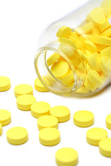 Image showing yellow pills