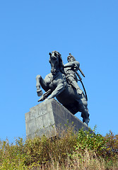 Image showing salavat yulaev monument in ufa russia