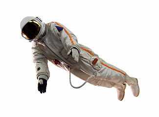 Image showing old russian astronaut suit