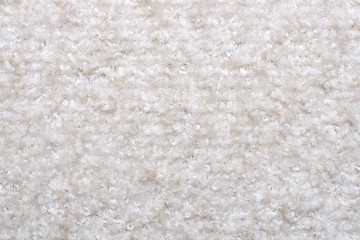 Image showing white wool fabric texture