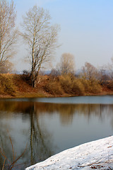 Image showing spring lake landscape