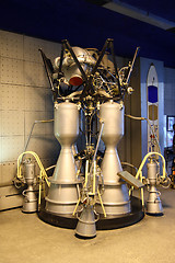 Image showing spaceship engine