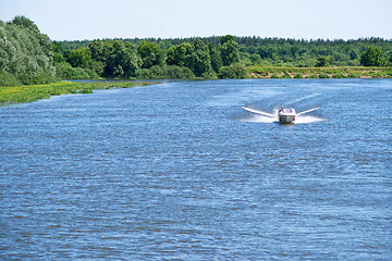 Image showing Motorboat 