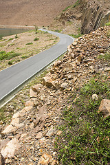 Image showing Mountain road