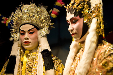 Image showing chinese opera dummy 