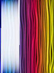 Image showing Abstract Rainbow Lines Background