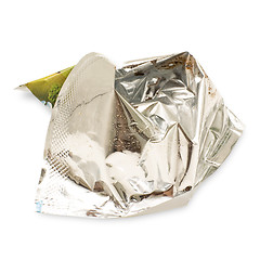 Image showing Crumpled wrapper