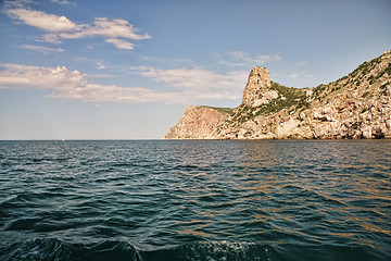 Image showing Black sea near Balaklava