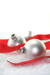 Image showing Christmas balls