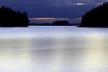 Image showing Milky lake