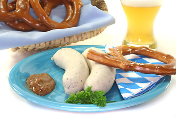 Image showing veal sausage