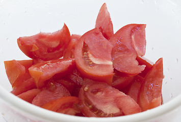 Image showing Tomato slices 