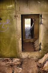 Image showing Abandoned bunker