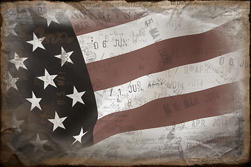 Image showing American Flag