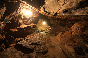 Image showing Natural stone cave.