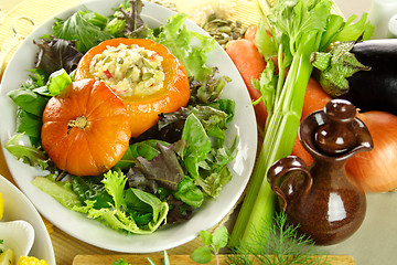 Image showing Stuffed Golden Nugget Pumpkin