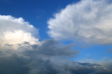 Image showing beauty sky with clouds