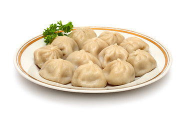 Image showing russian ravioli (pelmeni)