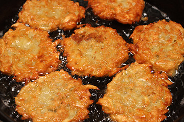 Image showing frizzle potato pancakes