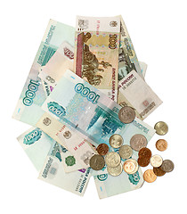 Image showing russian money