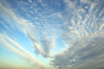 Image showing sky landscape with clouds