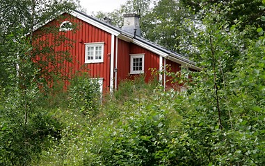 Image showing Red house