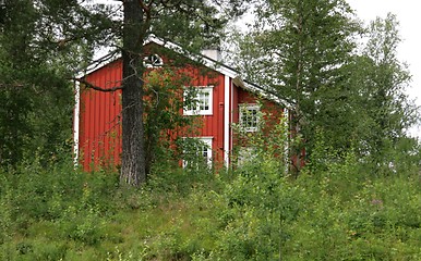 Image showing Red house