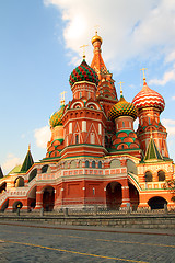 Image showing Vasiliy Blazhenniy church in Moscow