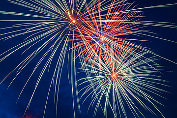 Image showing celebration fireworks