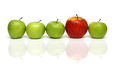 Image showing different concepts with apples