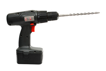 Image showing electricity cordless drill