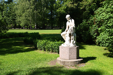 Image showing sculpture in park