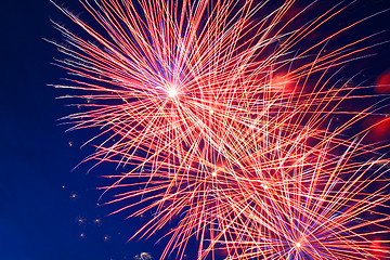 Image showing celebration fireworks