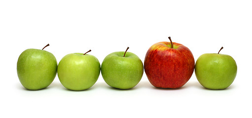 Image showing different concepts with apples