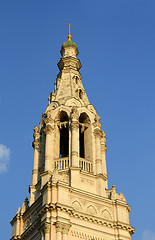 Image showing tower of cathedral church Sofia in Moscow