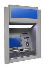 Image showing wall cash dispense