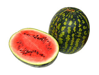 Image showing sliced watermelon