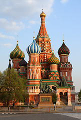 Image showing Vasiliy Blazhenniy church in Moscow