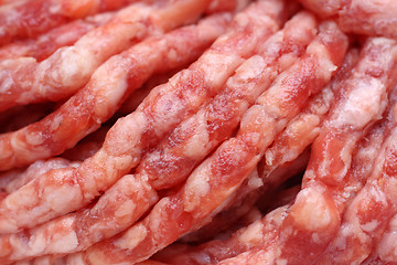 Image showing minced meat close-up