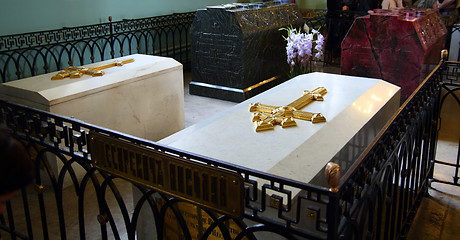 Image showing Tombs of Russian tsars