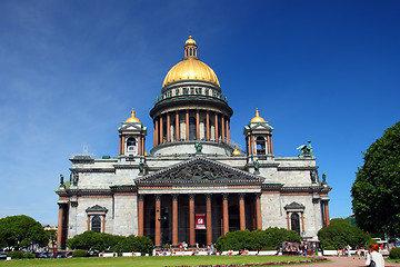 Image showing isaakiy cathedral in Saint-petersburg