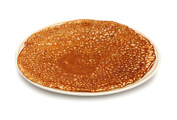 Image showing pancake on plate