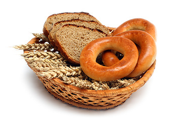 Image showing bread basket