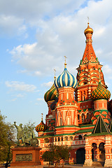 Image showing Vasiliy Blazhenniy church in Moscow