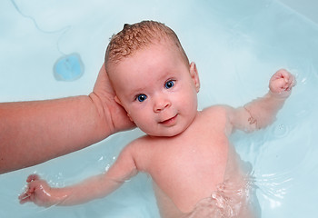 Image showing baby bath