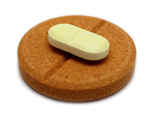 Image showing sandwich of pills