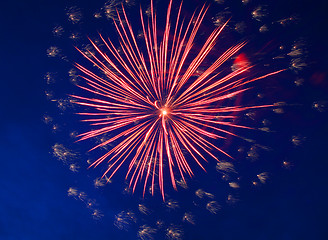 Image showing celebration fireworks