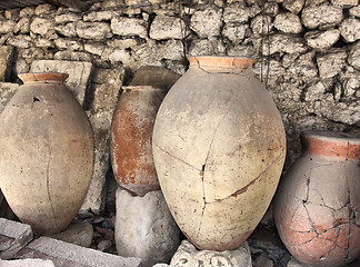 Image showing Ancient greek jugs