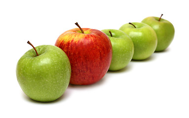 Image showing different concepts with apples