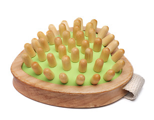 Image showing Wooden massager